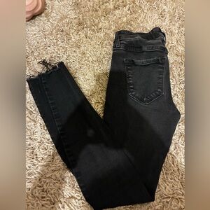 Old Navy - Rockstar - Black Distressed Jeans